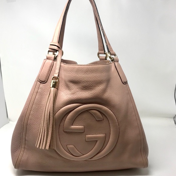 Gucci Limited Edition Pink Soho Tote - Picture 1 of 11